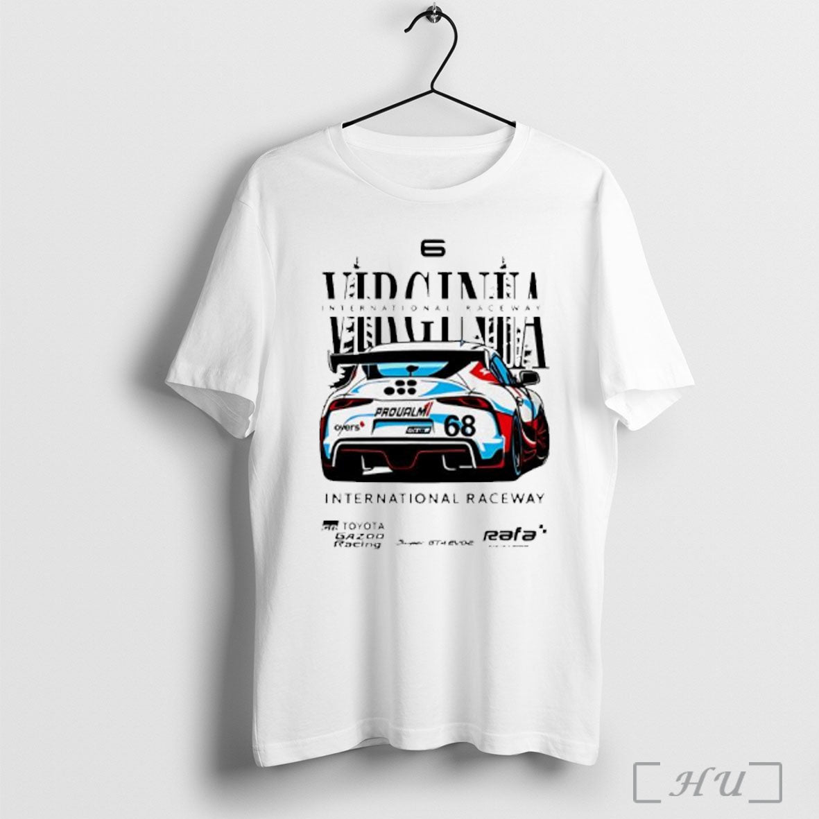 Officials Virginia International Raceway Supra Gt4 Evo2 Racing 68 T Shirt Unisex