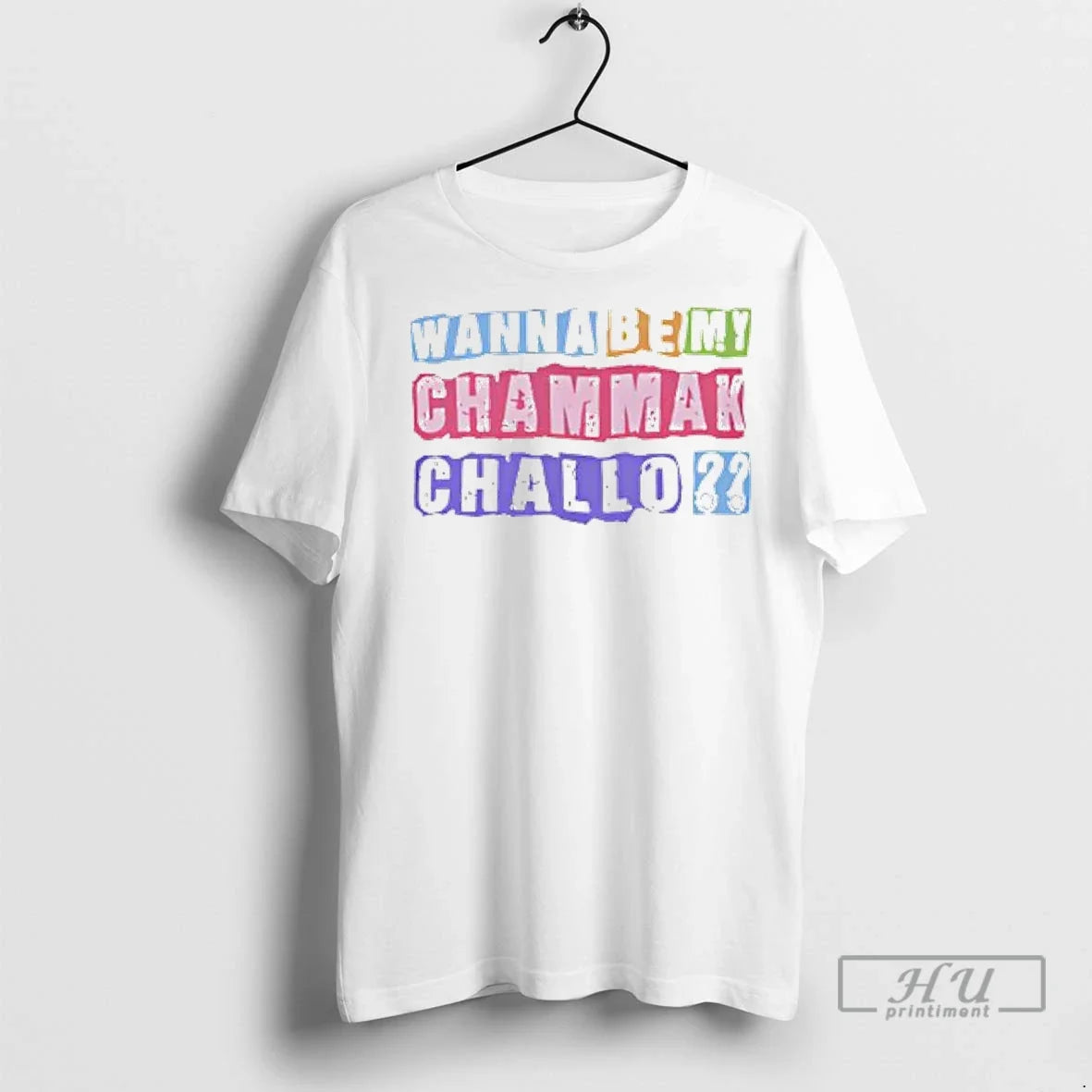 Officials Wanna Be My Chammak Challo Ladies T Shirt Unisex