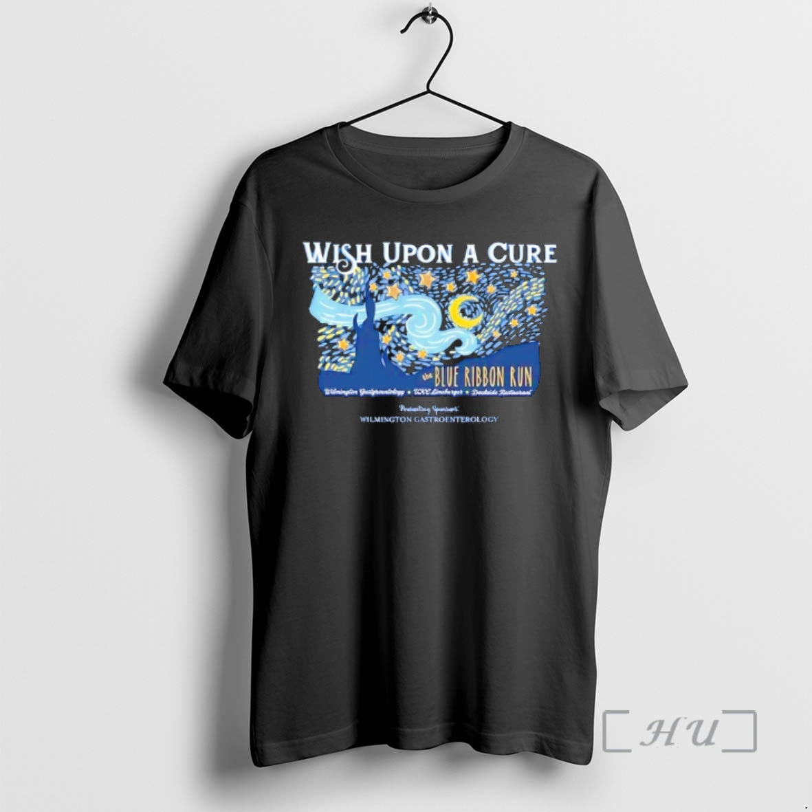 Officials Wish Upon A Cure Blue Ribbon Run Unisex