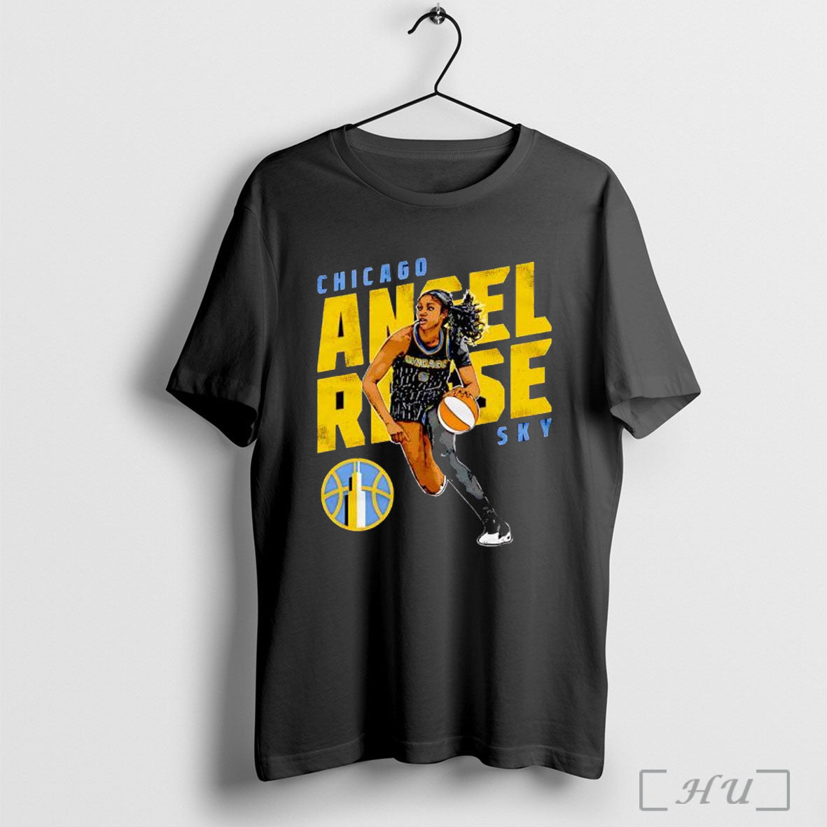 Officials Wnba Angel Reese Chicago Sky Slant T Shirt Unisex
