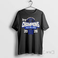 Officials Yale Bulldogs 2026 Ivy League Mens Basketball Tournament Champions Unisex