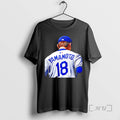 Officials Yoshinobu Yamamoto Los Angeles Dodgers Behind Graphic Unisex