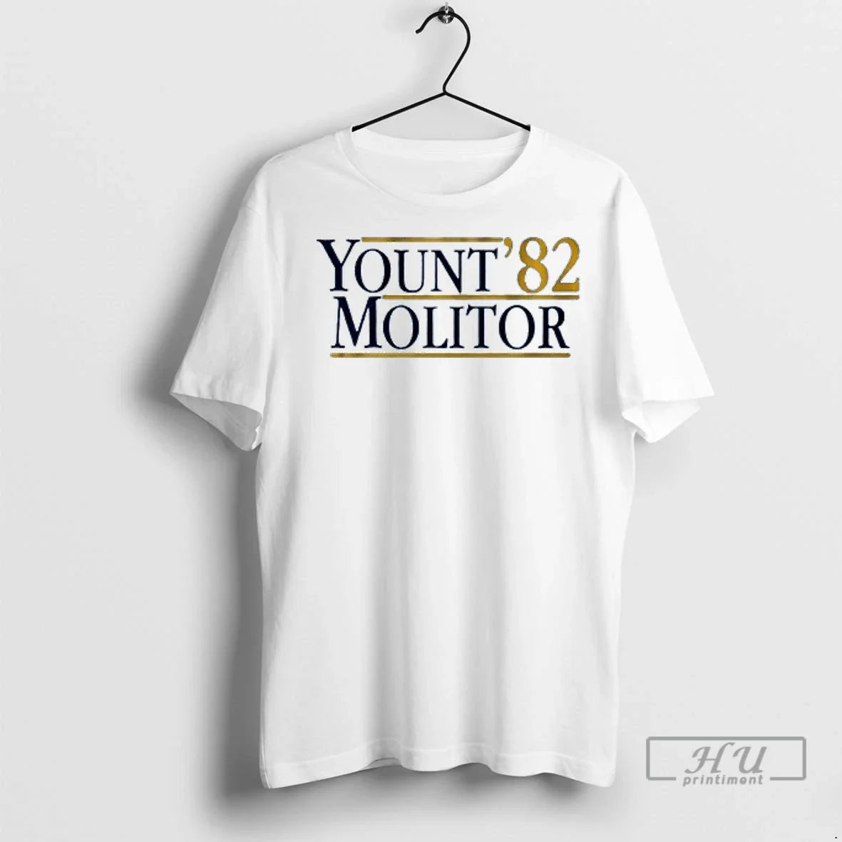Officials Yount Molitor 82 Milwaukee Brewers T Shirt Unisex