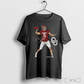 Oklahoma Sooners Football Ncaa Baker Mayfield Superstar Pose Signature T Shirt Unisex