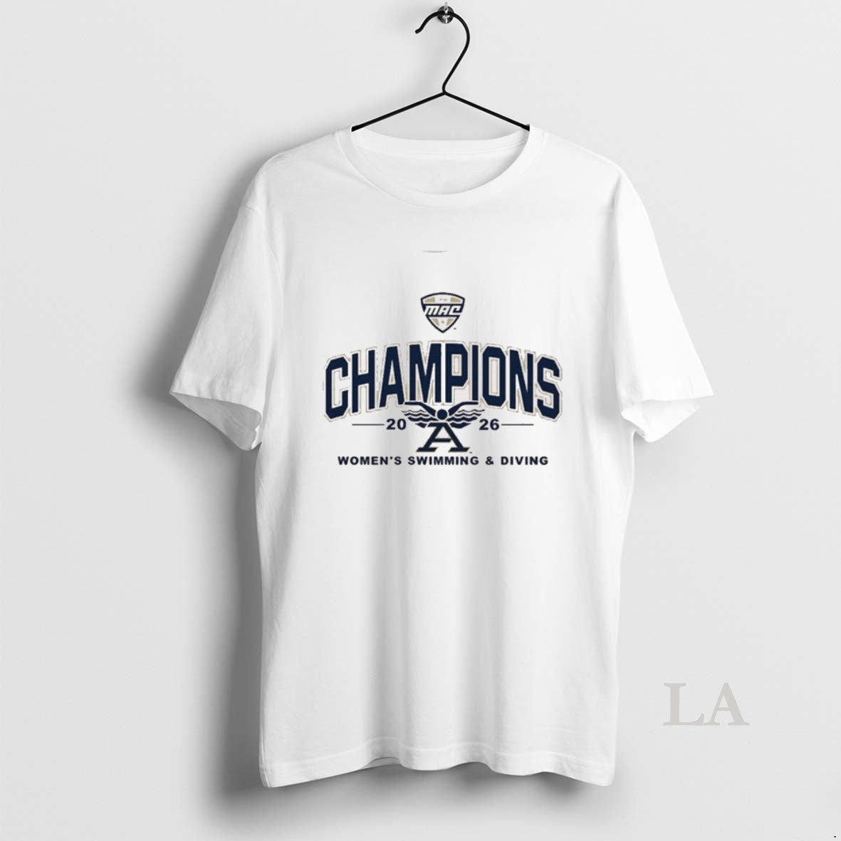 Original 2026 Akron Zips Mac 2026 Womens Swimming And Diving Champions White Unisex