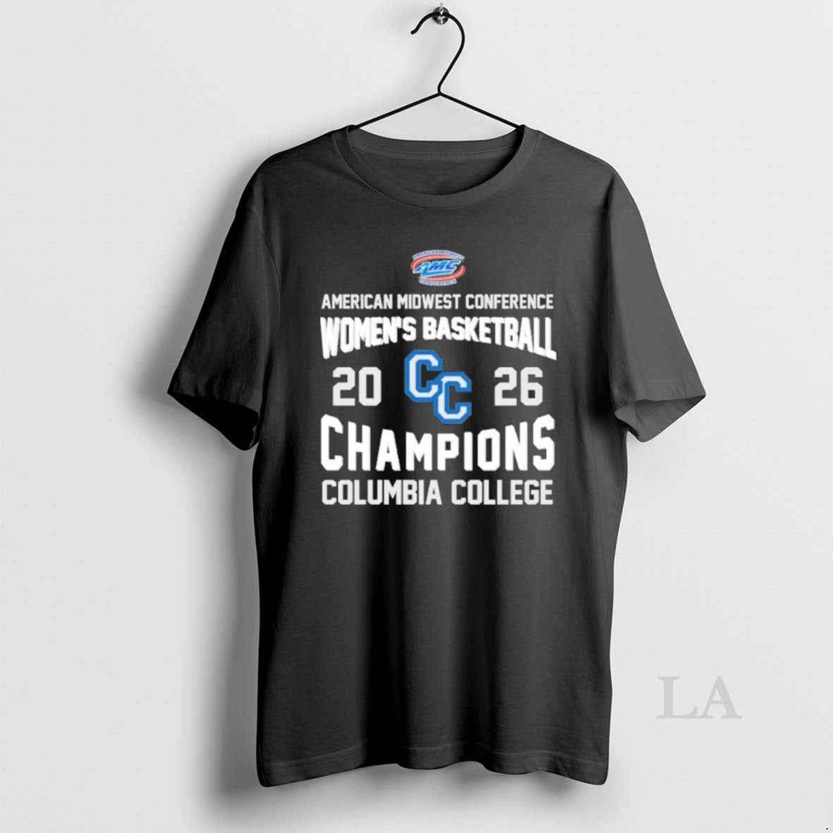 Original 2026 American Midwest Conference Womens Basketball Champions Columbia College Unisex
