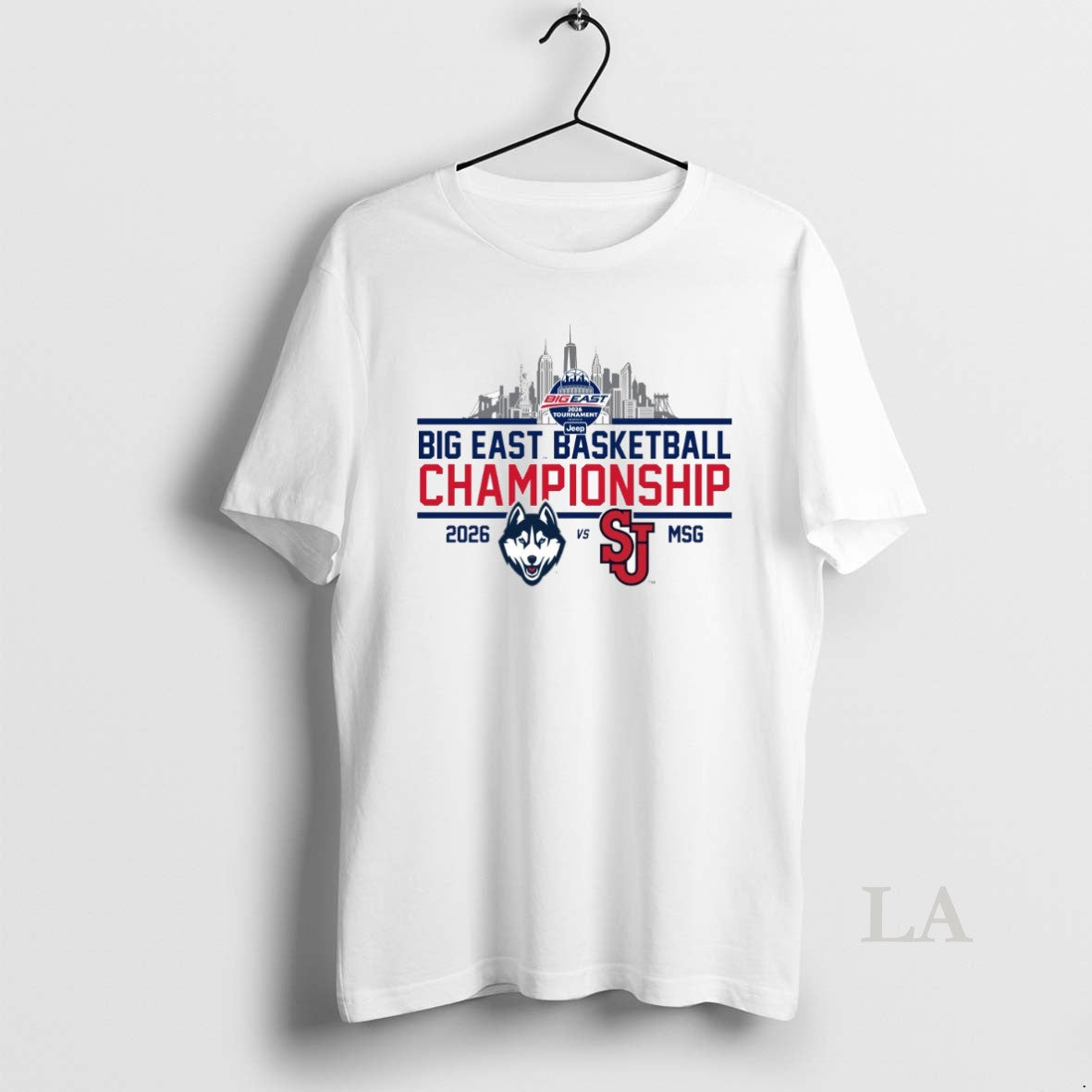 Original 2026 Big East Basketball Tournament Championship Uconn Huskies Vs St Unisex