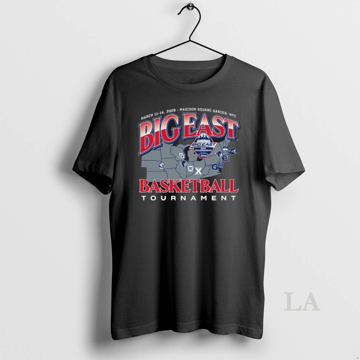 Original 2026 Big East Mens Basketball Conference Team Logo Unisex