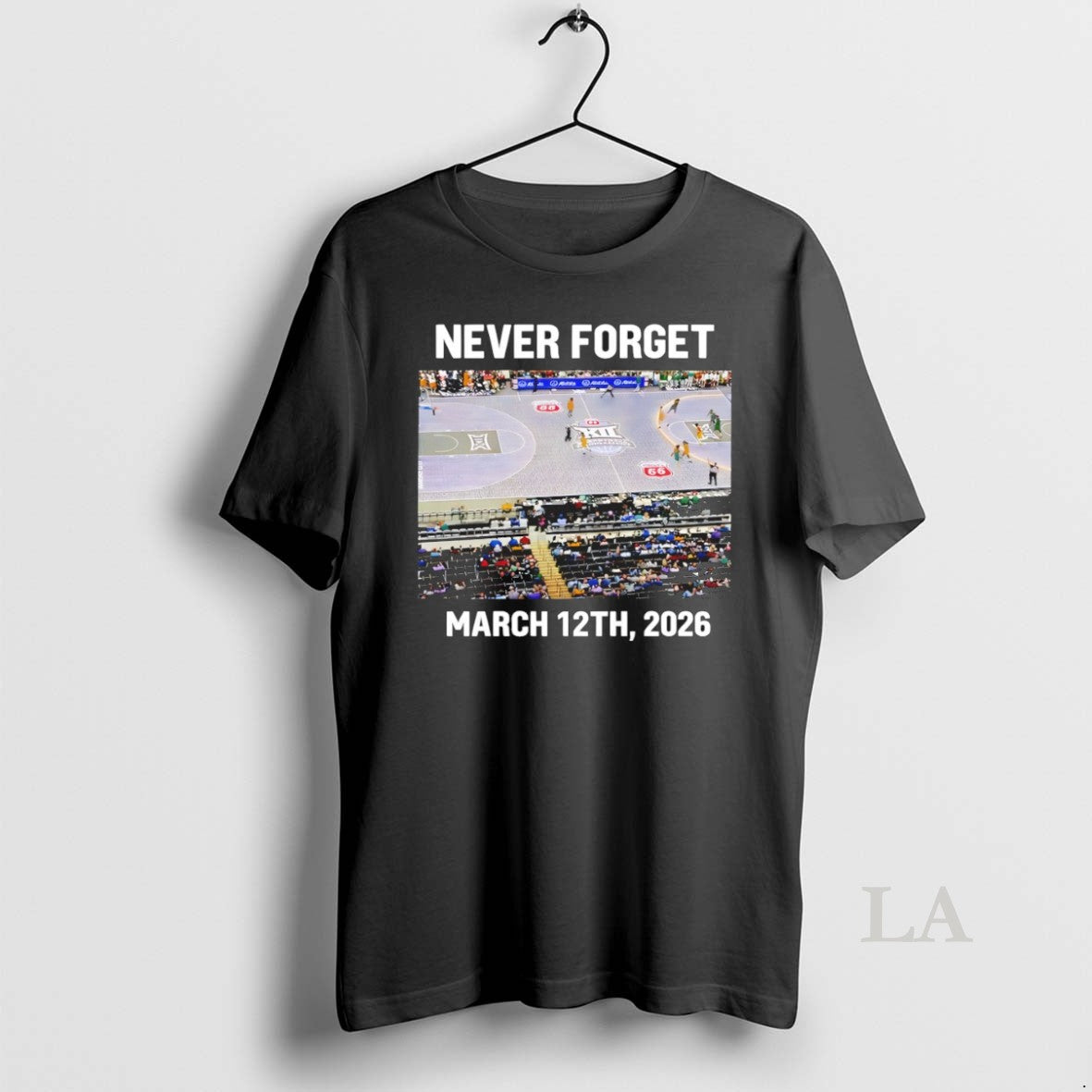 Original Asb Glassfloor Led Big 12 Basketball Never Forget March 12th 2026 Unisex