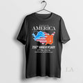 Original America Detroit Lions And Detroit Tigers 250th Anniversary 1776 2026 Long Sleve Unisex