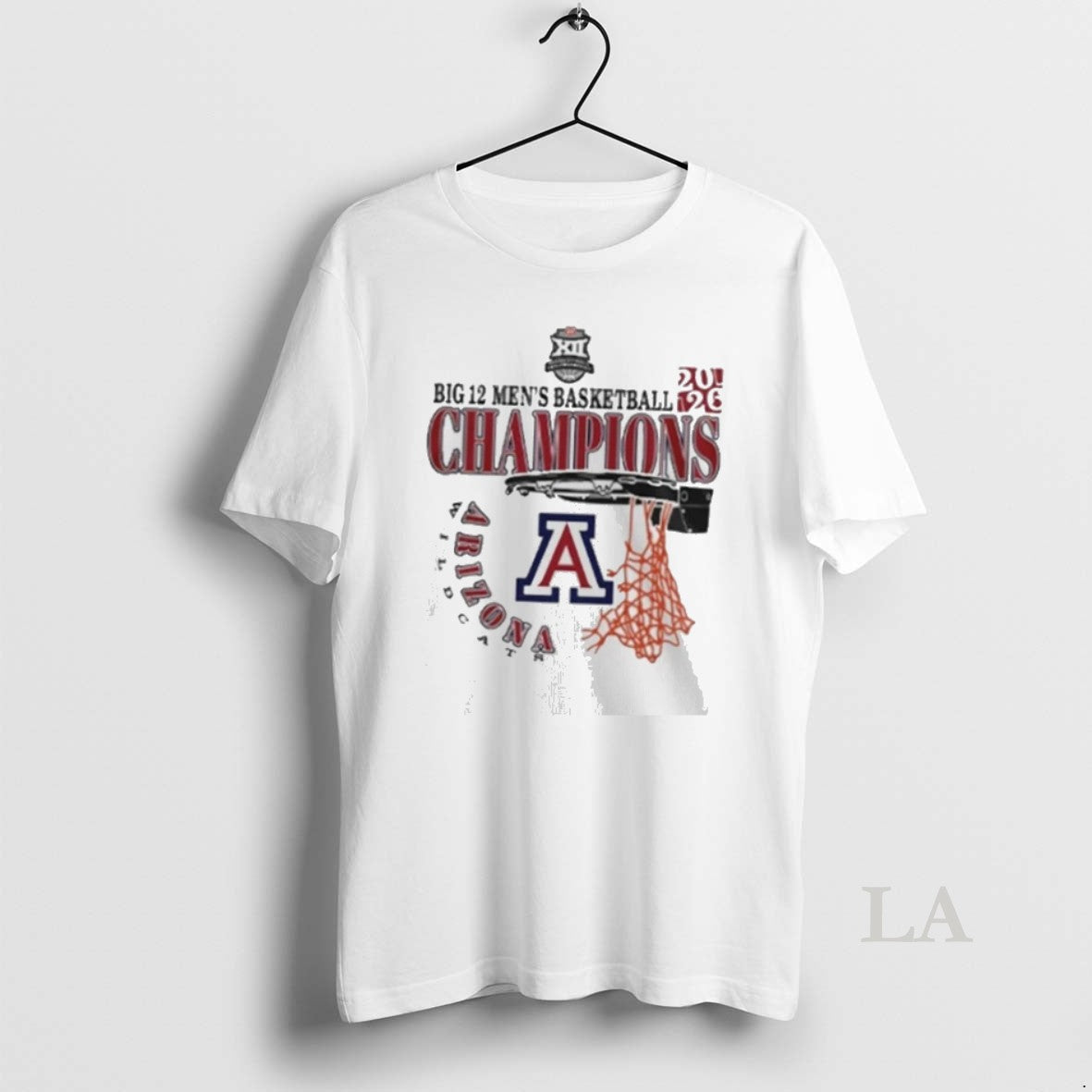 Original Arizona Wildcats 2026 Big 12 Mens Basketball Champions Unisex