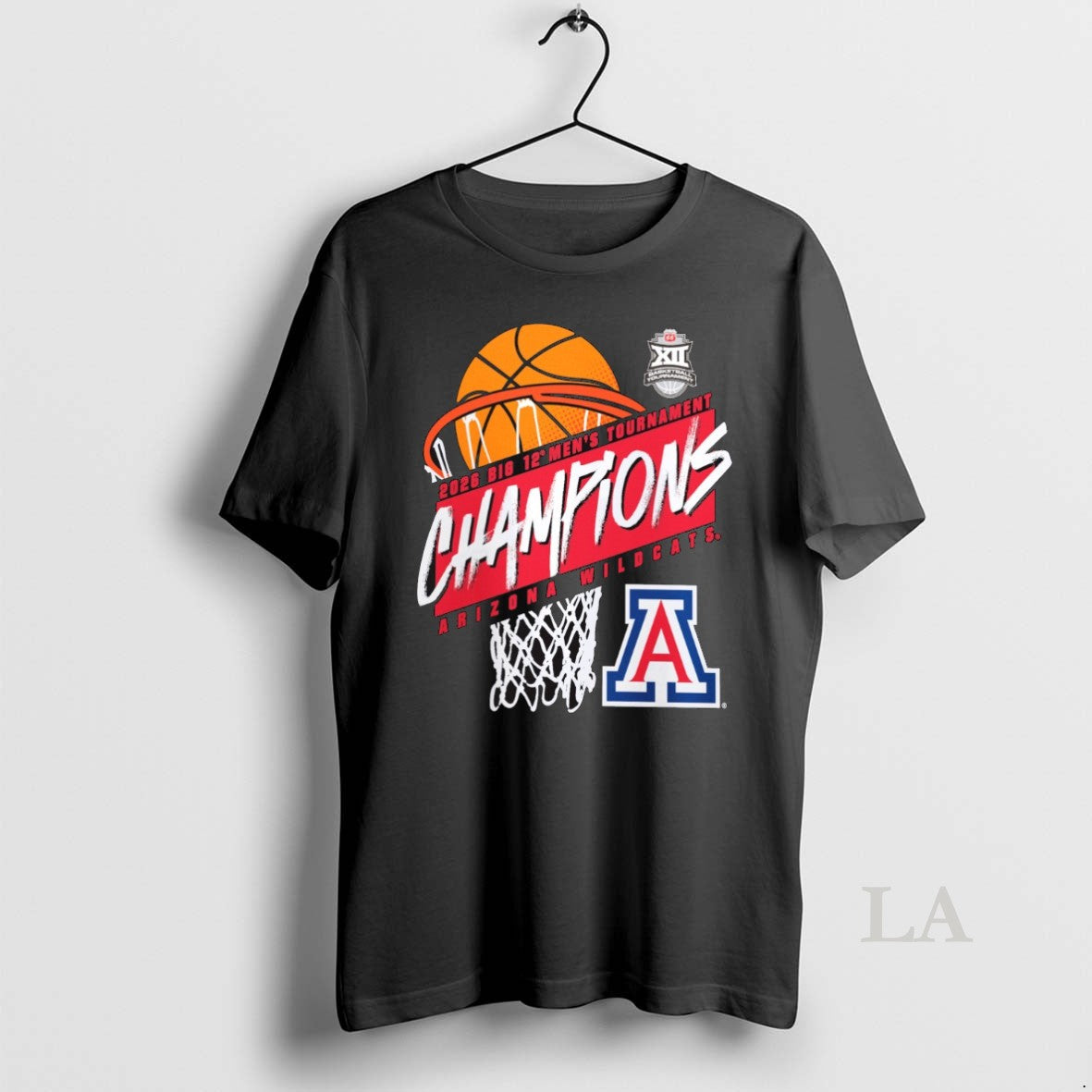 Original Arizona Wildcats 2026 Big 12 Mens Basketball Tournament Champions Unisex
