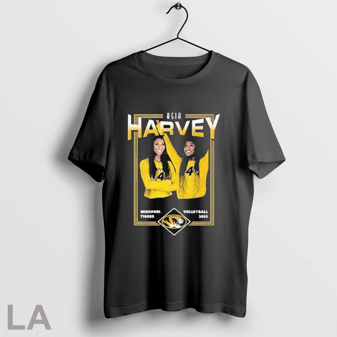Original Asia Harvey Missouri Tigers Volleyball 2025 Unisex