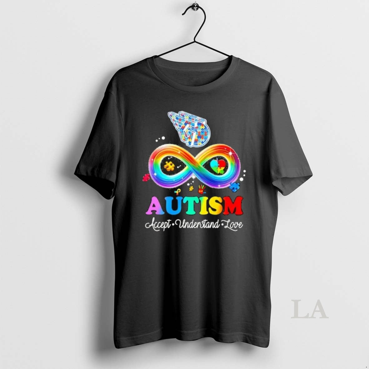 Original Autism Accept Understand Love Cleveland Guardians Baseball Logo Colors Unisex