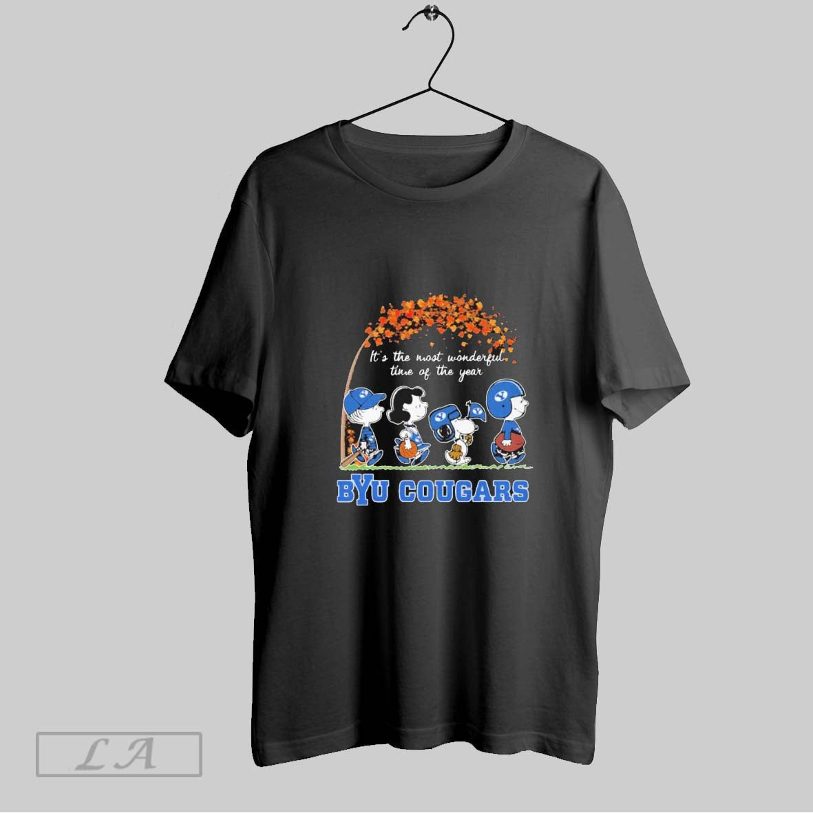 Original Byu Cougars X The Peanuts Its The Most Wonderful Time Of The Year Unisex