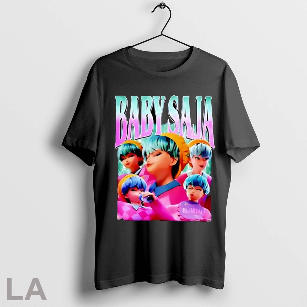 Original Baby Saja Boys Vintage Boy Band Kpop Demon Hunters T Shirt Unisex