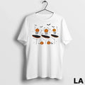 Original Ballet Pumpkin Dancing Skeleton Scary Halloween Ladies Unisex