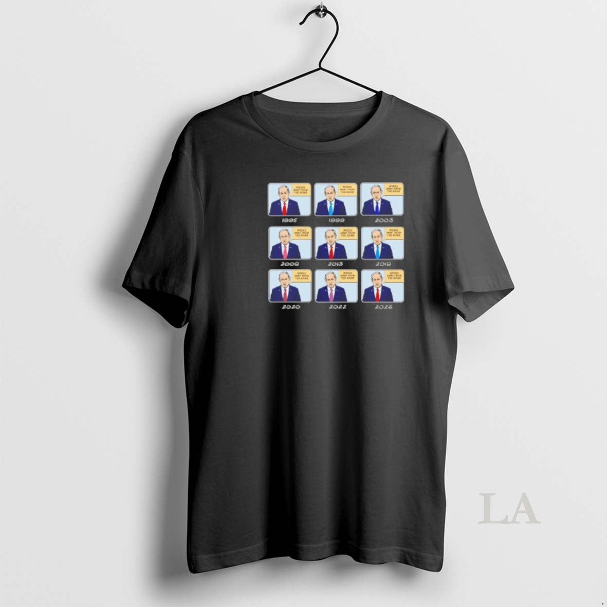 Original Benjamin Netanyahu Iran Weeks Away Since 1995 2026 Unisex