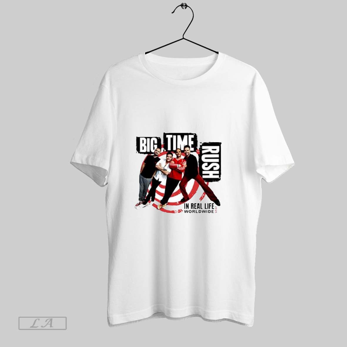 Original Big Time Rush In Real Life Worldwide 2025 Tour T Shirt Unisex