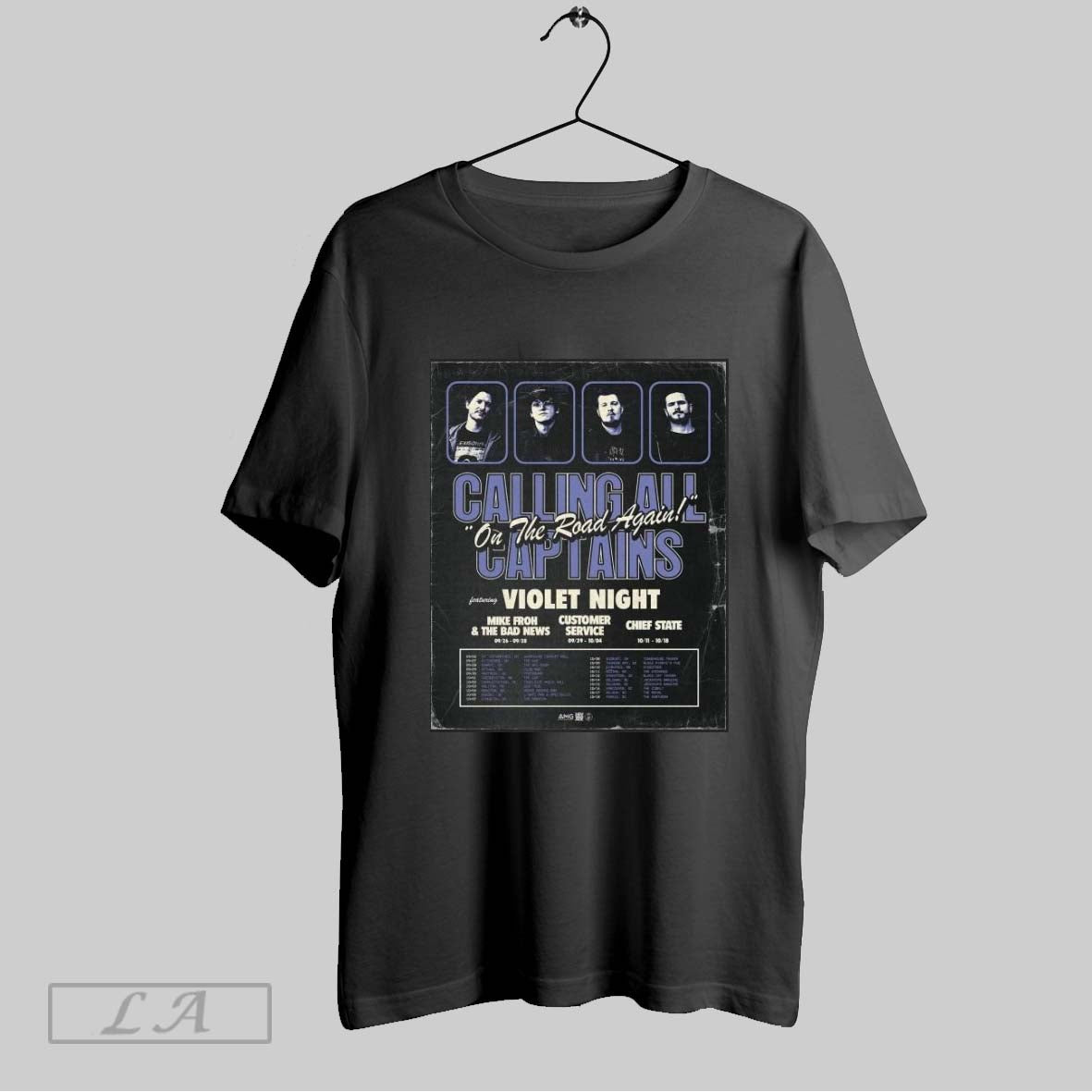 Original Calling All Captains Our On The Road Again Tour 2025 Unisex