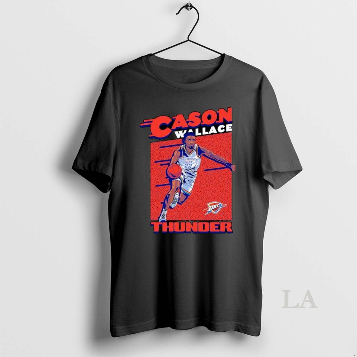 Original Cason Wallace Oklahoma City Thunder Number 22 Basketball Player Unisex
