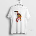 Original Cat Basketball Slam Dunk Red Jersey Unisex