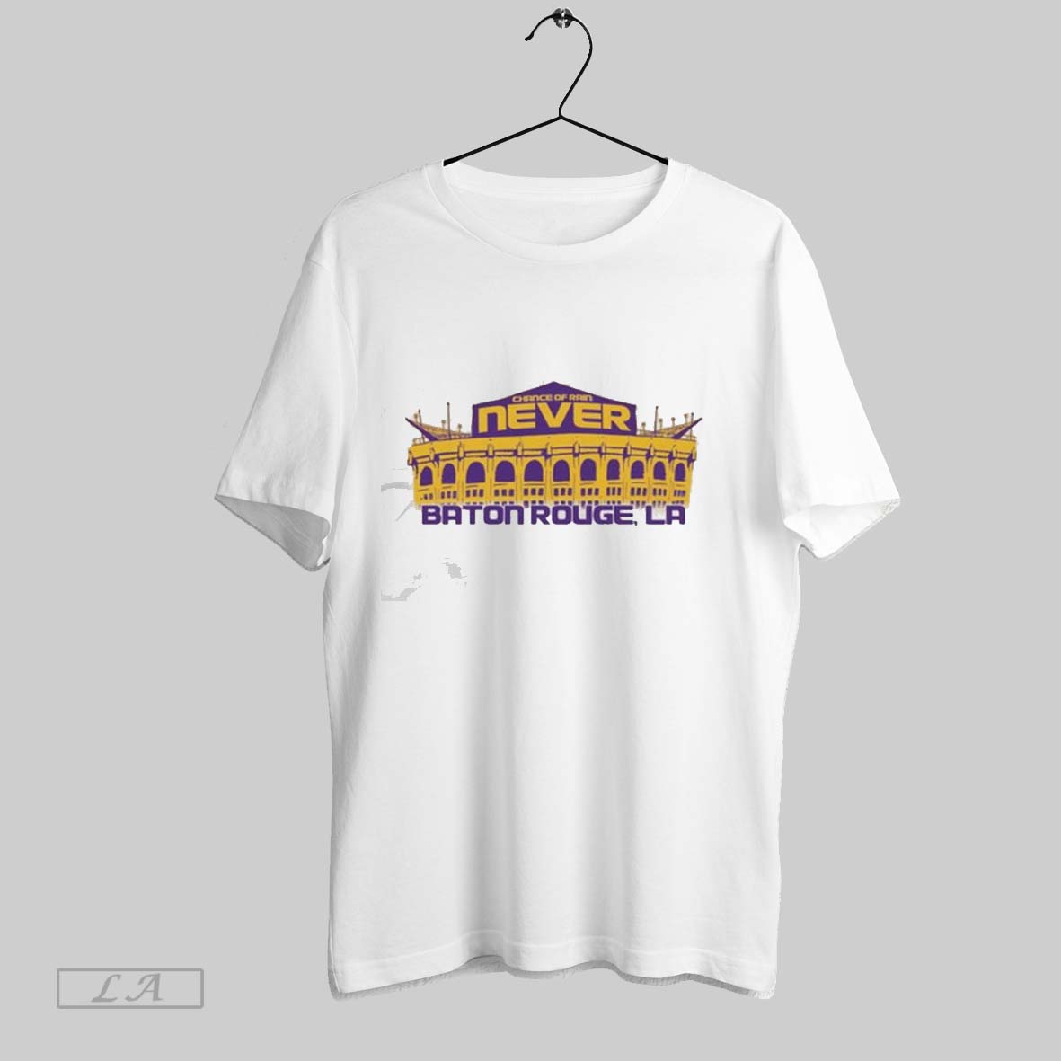Original Chance Of Bran Never Baton Rouge La Chance Of Rain Unisex