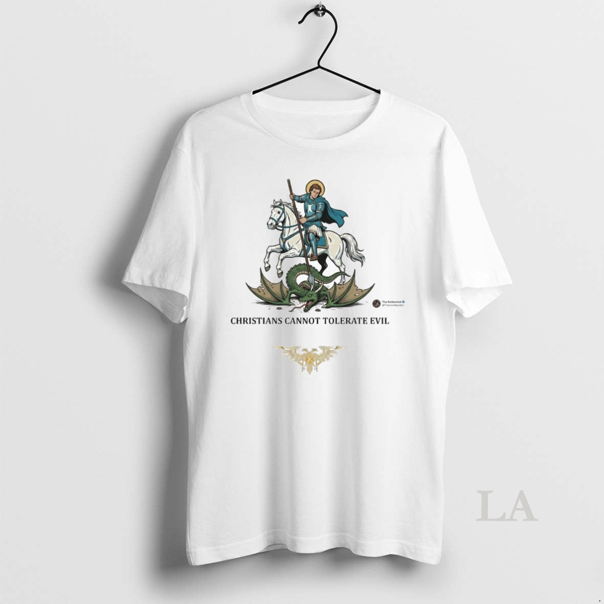 Original Christians Cannot Tolerate Evil Make No Peace With Evil The Redeemed Unisex