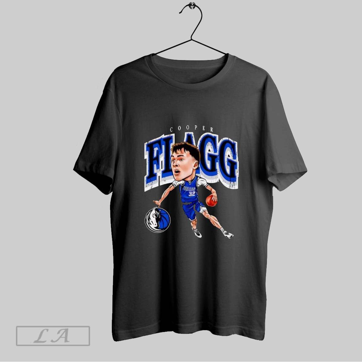 Original Cooper Flagg Dallas Mavericks Cartoon Vintage T Shirt Unisex