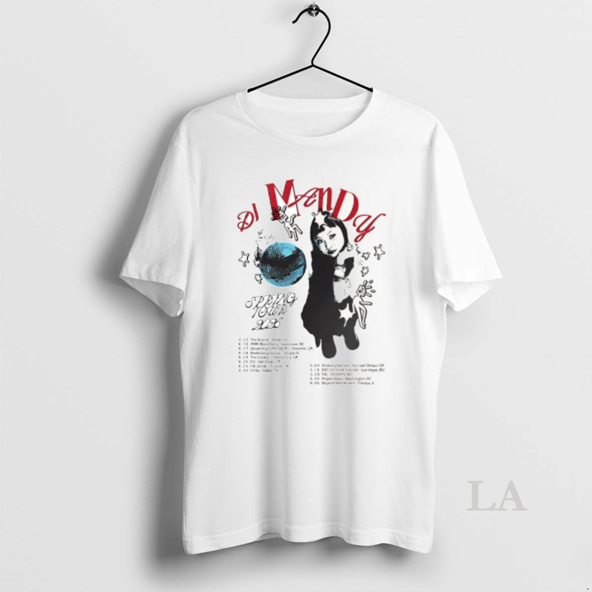 Original Dj Mandy Spring Tour 2026 Unisex