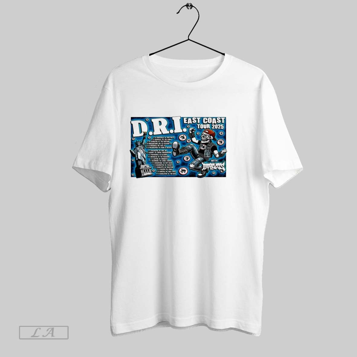 Original Dri East Coast Tour 2025 Event T Shirt T Shirt Unisex