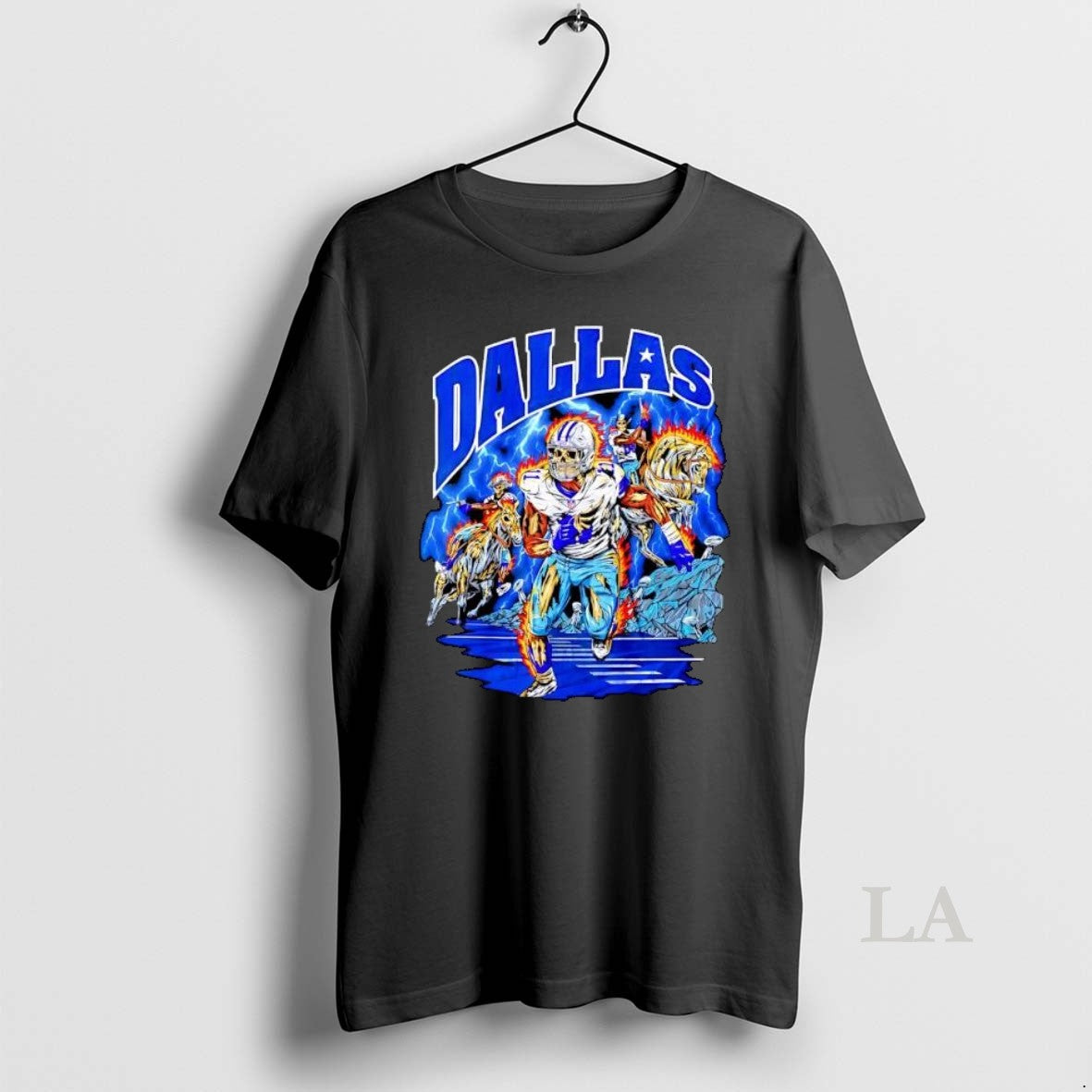 Original Dallas Cowboys Micah Parsons 11 Skeleton Lightning Horses Unisex