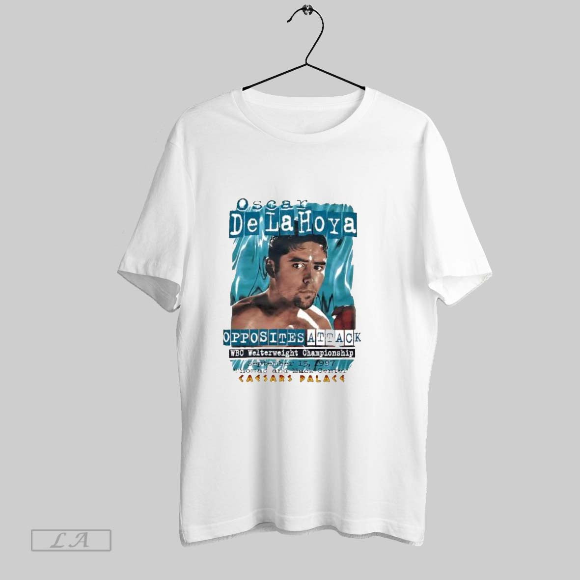 Original De La Hoya Oscar Hector Camacho Souvenir Opposites Attack Unisex