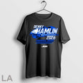 Original Denny Hamlin Nascar Cup Series Schedule 2026 Chesterfield Virginia T Shirt Unisex
