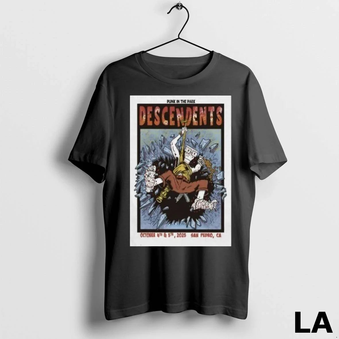 Original Descendents Oct 4 5 2025 Punk In The Park In San Pedro Ca Unisex