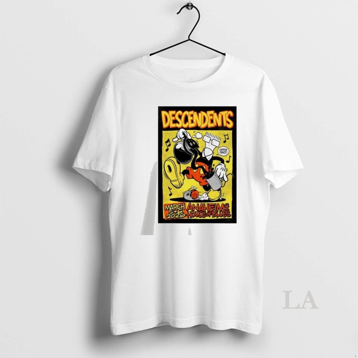 Original Descendents Tour Anaheim Ca On Mar 5 6 2026 Unisex
