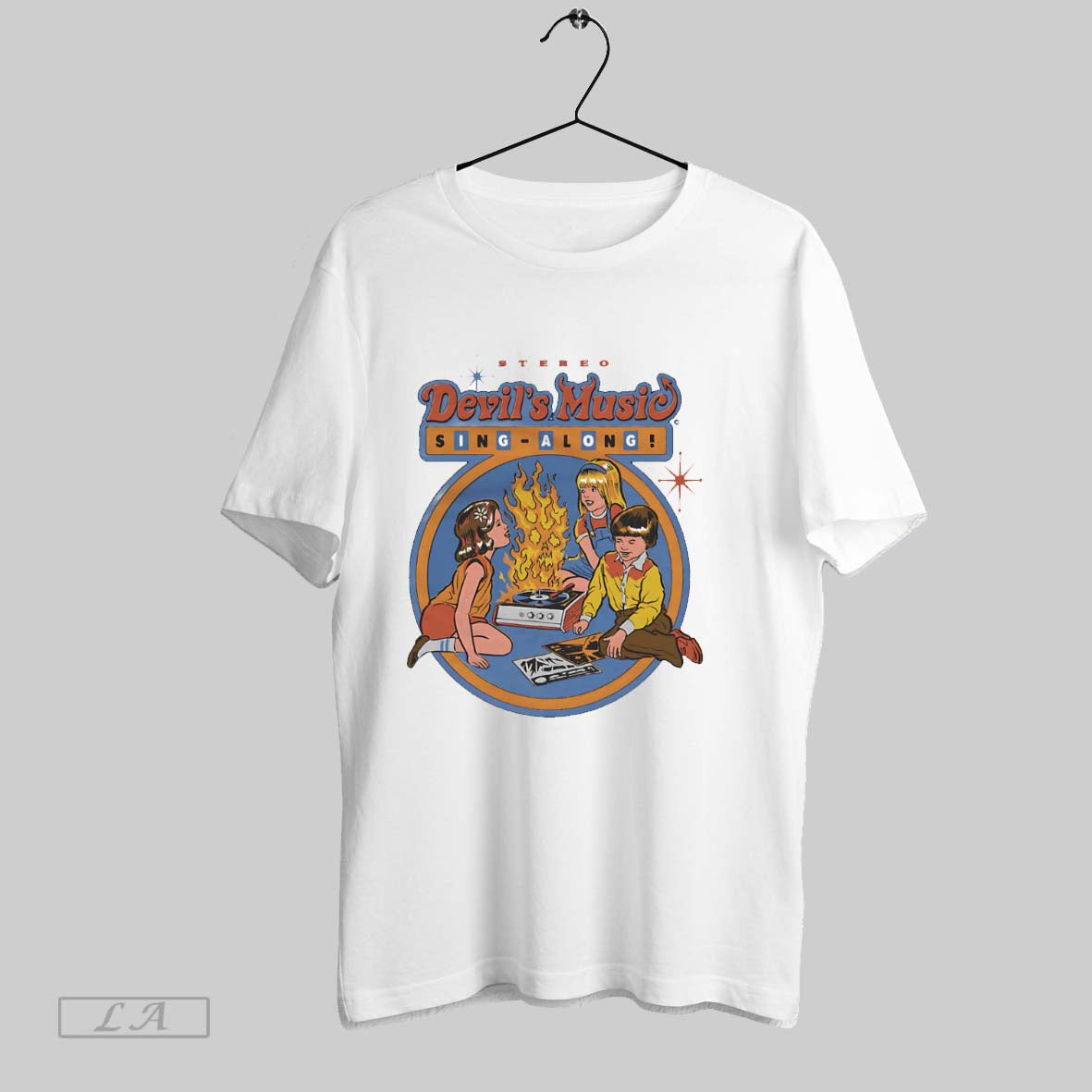 Original Devils Music Sing Along T Shirt Unisex