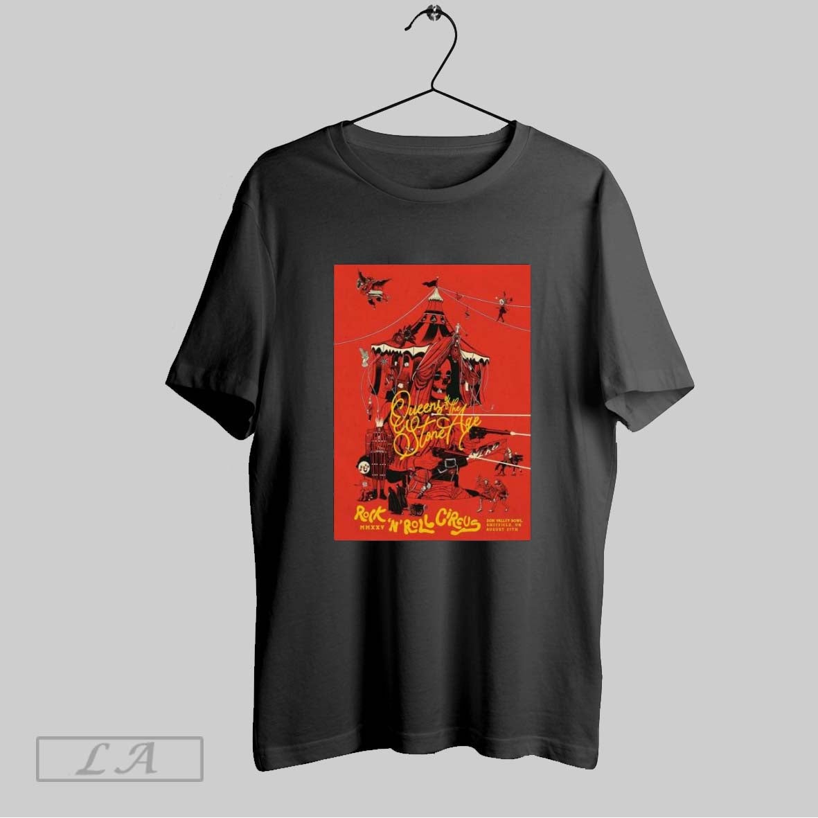 Original Don Valley Grass Bowl Sheffield Show Qotsa August 27 2025 Unisex