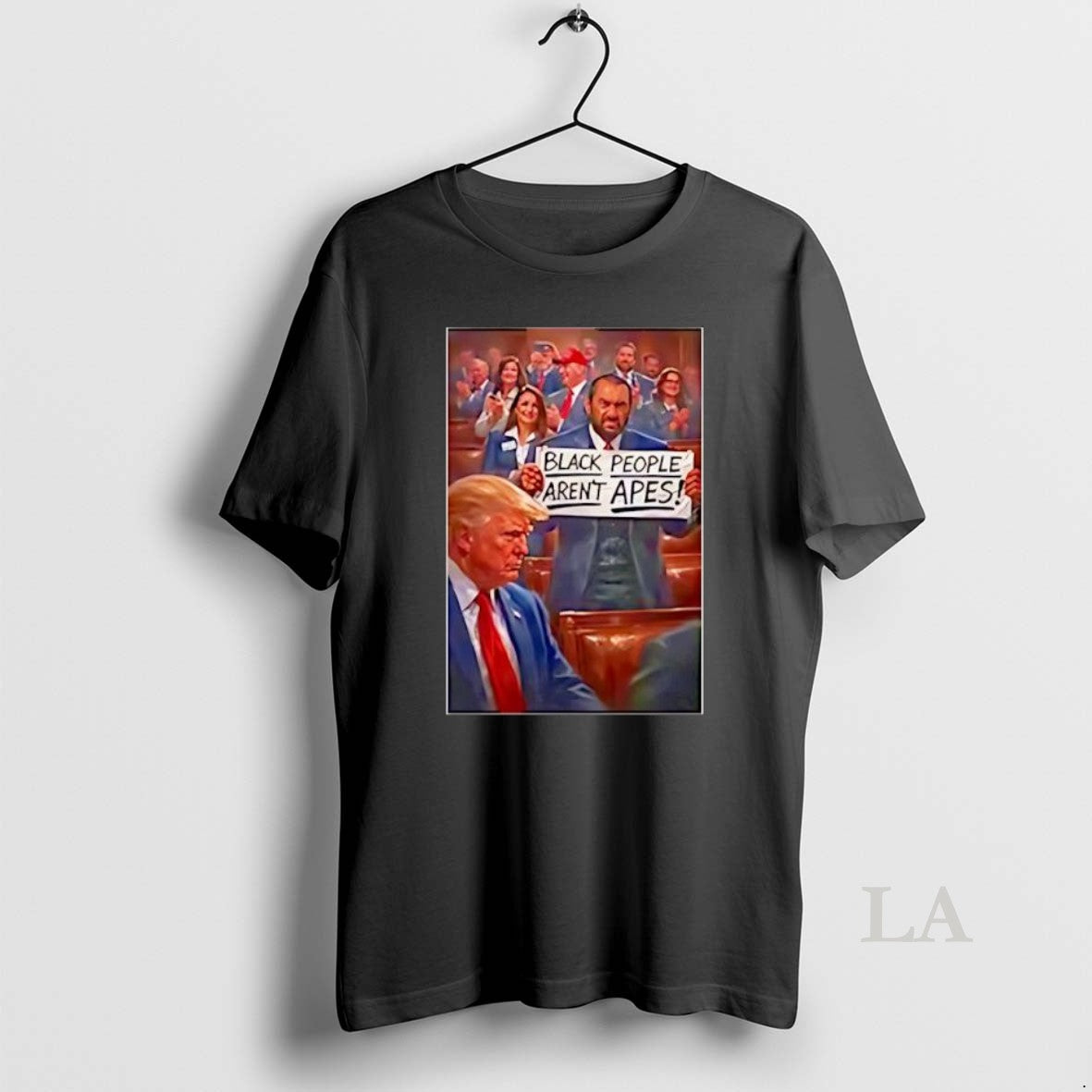 Original Donald Trump And Black People Arent Apes Protest Sign Unisex