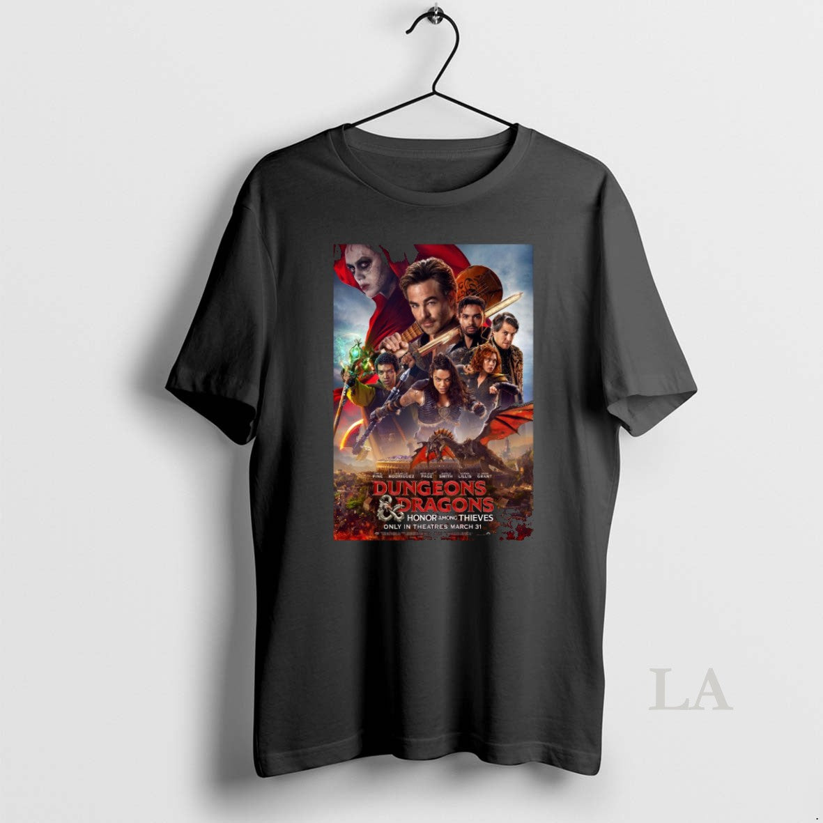 Original Dungeons And Dragons Honour Among Thieves Only In Theaters March 31 Unisex