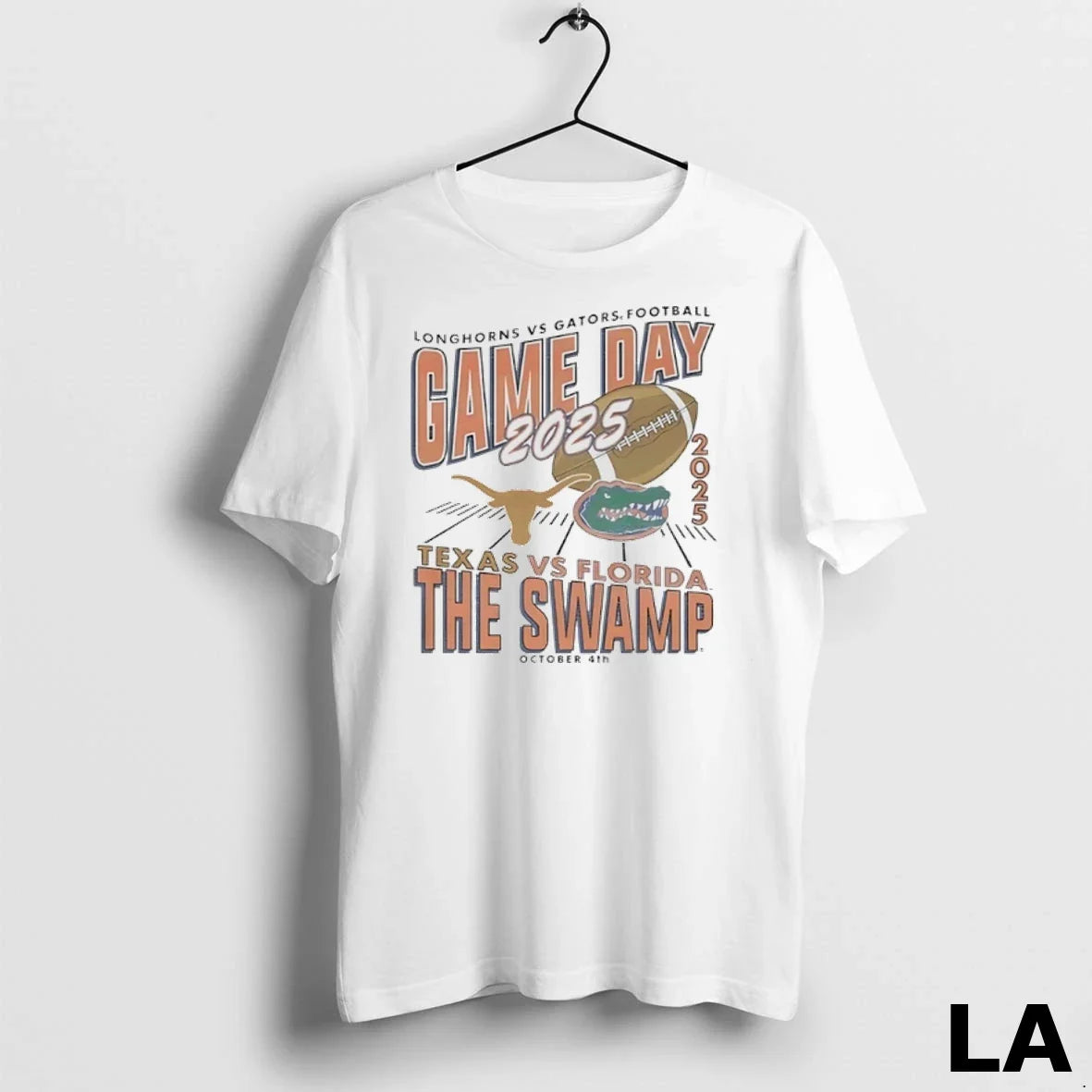 Original Florida Gators Vs Texas Longhorns 2025 Game Day The Swamp Unisex