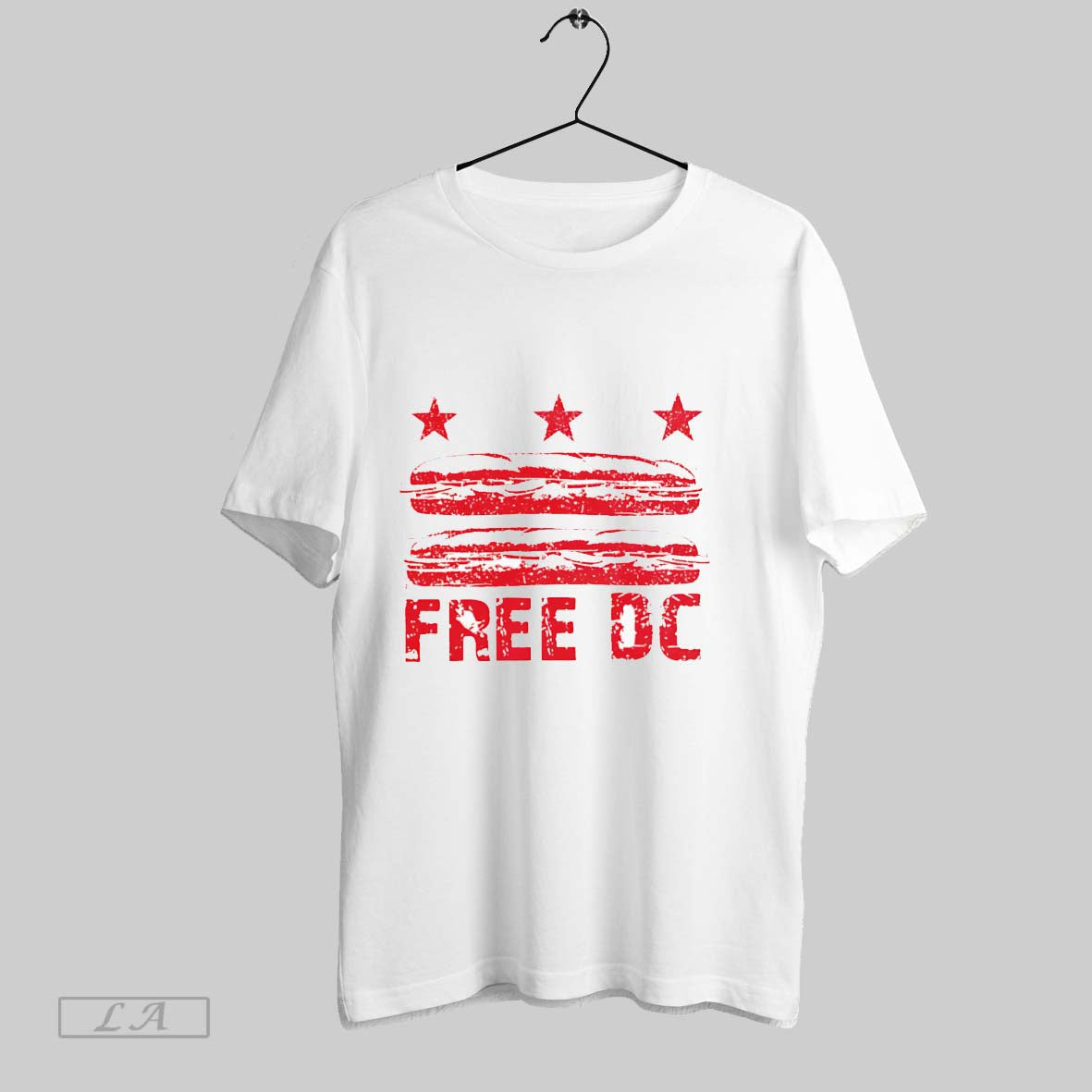 Original Free Dc Protest Sandwiches Dc Flag T Shirt Unisex