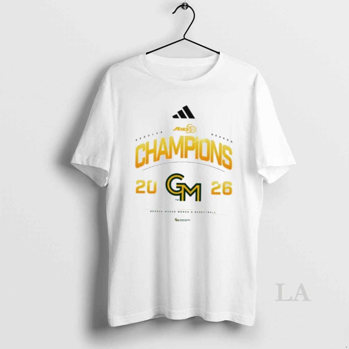 Original George Mason Womens Basketball 2026 A10 Regular Season Champions Unisex