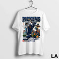 Original George Pickens Dallas Cowboys Player City Skyline Graphic Unisex