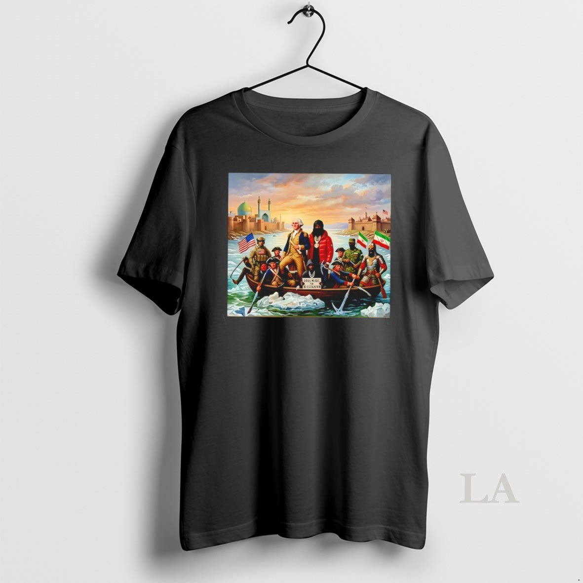 Original George Washington Washington Crossing The Delaware Kansas City Chiefs Football Unisex