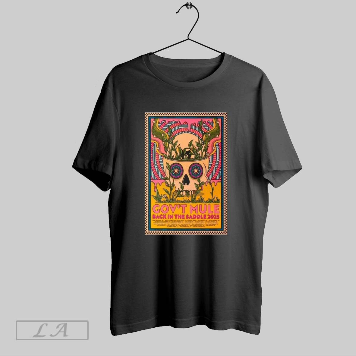 Original Gov Mule Back In The Saddle Tour With Jj Grey Mofro Poster Unisex