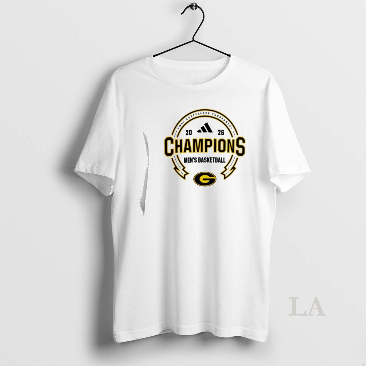 Original Grambling Tigers Mens Basketball Swac Champions 2026 Unisex