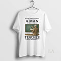 Original Grandpa Never Underestimate A Man Who Still Teaches In Her Seventies Unisex