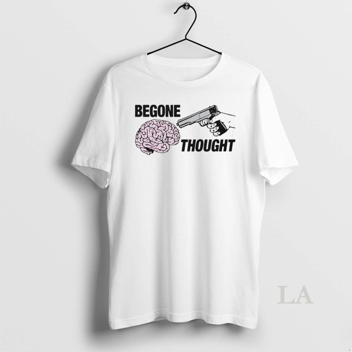 Original Gun Shot Brain Begone Thought Unisex