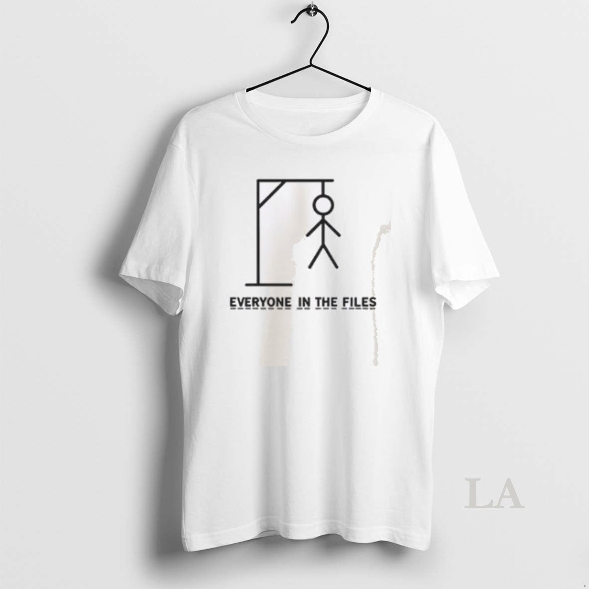 Original Hangman Everyone In The Files Unisex